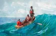The Boat 1820-1876. Artist: George Sand