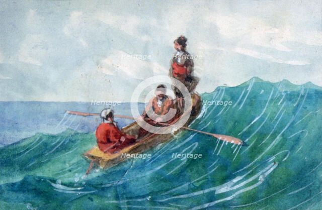 'The Boat', 1820-1876. Artist: George Sand