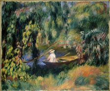 The boat, ca 1878. Creator: Renoir, Pierre Auguste (1841-1919)