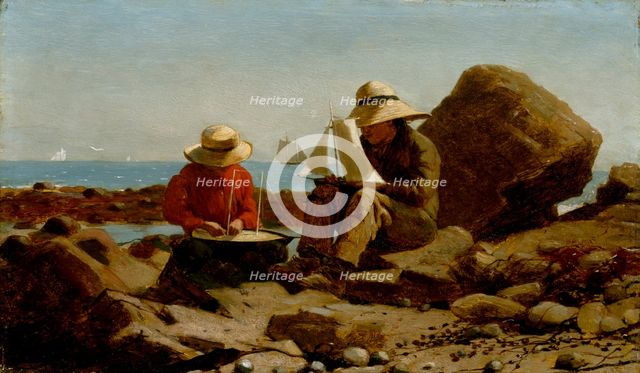 The Boat Builders, 1873. Artist: Homer, Winslow (1836-1910)