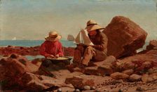 The Boat Builders, 1873. Creator: Winslow Homer