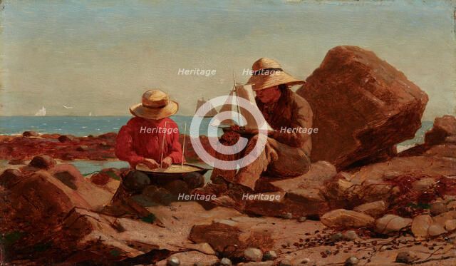 The Boat Builders, 1873. Creator: Winslow Homer.