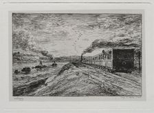 The Boat Trip: The Departure (The Return), 1861. Creator: Charles François Daubigny (French, 1817-1878)