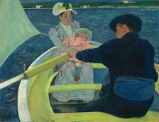 The Boating Party, 1893/1894. Creator: Mary Cassatt