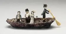 The Boating Party, France, Early to mid 19th century. Creator: Verres de Nevers