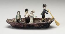 The Boating Party, France, Early to mid 19th century. Creator: Verres de Nevers
