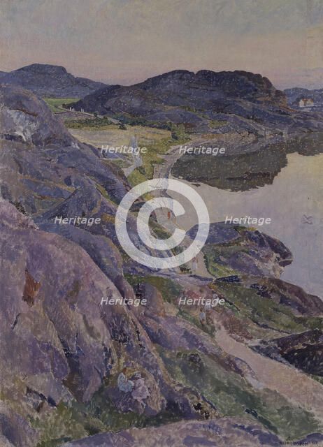 The Bögevik Road, 1919. Creator: Carl Wilhelmson.