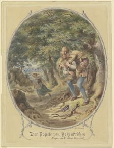 The Bogeyman of Hohenkrähen, Legends of Dr Aloys Schreiber, mid-late 19th century. Creator: Ferdinand Karl Klimsch