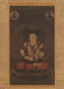The Bodhisattva Manjushri (Monju Bosatsu), 13th century. Creator: Unknown