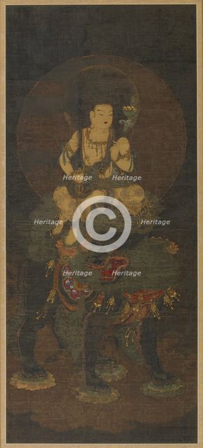 The Bodhisattva Monju, Kamakura period, 13th century. Creator: Unknown.