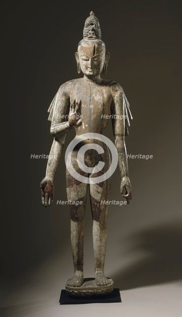 The Bodhisattva Amoghapasha Lokeshvara, c.15th century or earlier. Creator: Unknown.