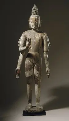 The Bodhisattva Amoghapasha Lokeshvara, c.15th century or earlier. Creator: Unknown