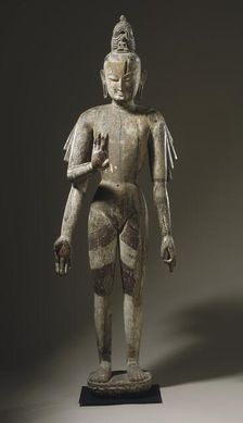 The Bodhisattva Amoghapasha Lokeshvara, c.15th century or earlier. Creator: Unknown