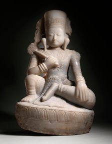 The Bodhisattva Lokanatha (image 1 of 2), c.18th century. Creator: Unknown