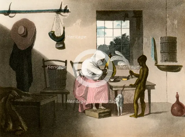 'The Boer Farmer's Wife', 1931. Artist: Unknown