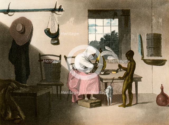 'The Boer Farmer's Wife', 1931. Artist: Unknown