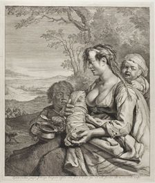 The Bohemian Woman, 1651/58. Creator: Cornelis de Visscher