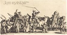 The Bohemians Marching: The Rear Guard, 1621. Creator: Jacques Callot