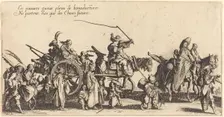 The Bohemians Marching: The Rear Guard, 1621. Creator: Jacques Callot