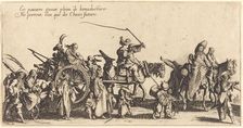 The Bohemians Marching: The Rear Guard, 1621. Creator: Jacques Callot