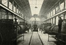 The Boiler Shop, Locomotive Works, Swindon c1930. Creator: Unknown