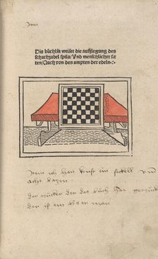 The Book of Chess, 1483. Creator: Jacobus de Cessolis