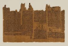 The Book of the Dead of Nes-Min, Section 22, c200-30 BC. Creator: Unknown