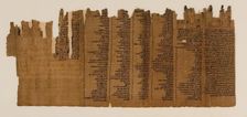 The Book of the Dead of Nes-Min, Section 23, c200-30 BC. Creator: Unknown