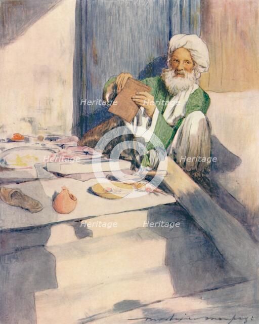 'The Bookworm', 1905. Artist: Mortimer Luddington Menpes.