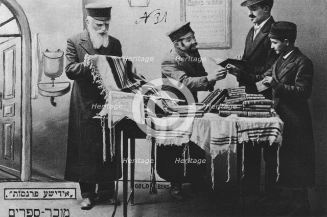 The bookseller, 1910. Creator: Unknown.