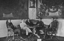 The Bolshevik Coup in Russia; Before the fall: one of the last photos allowed by Kerensky..., 1917. Creator: Unknown