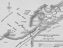 The Bombardment of Alexandria: Sketch Map 1902