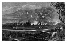The bombardment of Strasburg, France, 1875