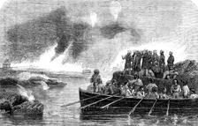 The Bombardment of Sveaborg - Officers on the Island of Tona Miola - sketched by J. W. Carmichael, 1 Creator: Unknown