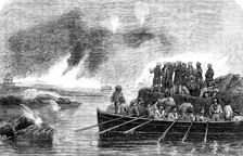 The Bombardment of Sveaborg - Officers on the Island of Tona Miola - sketched by J. W. Carmichael, 1 Creator: Unknown