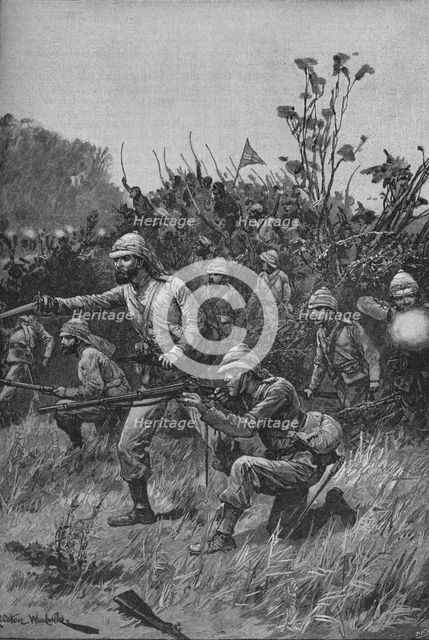 The Bonny Men Led The Advance, 1902. Artist: Richard Caton Woodville II.