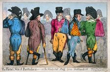 The Bond Street battalion - or hospital staff from Holland!!! 1799. Creator: Anon