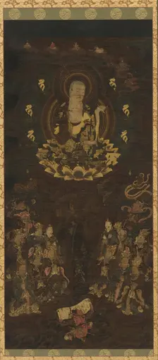 The Bosatsu Jizo and Ten Kings of Hell, Kamakura period, 1185-1333. Creator: Unknown