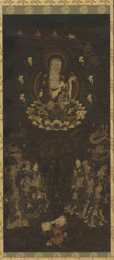 The Bosatsu Jizo and Ten Kings of Hell, Kamakura period, 1185-1333. Creator: Unknown