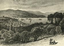The Bosphorus, from Therapia 1890. Creator: Unknown