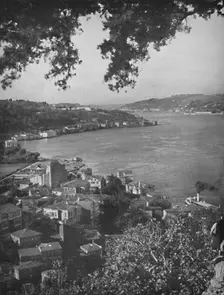 The Bosphorous - Constantinople in the distance 1913