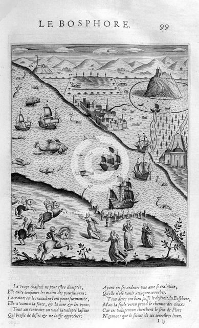 'The Bosporus or Bosphorus', 1615. Artist: Leonard Gaultier