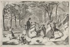 The Boston Common, 1858. Creator: Winslow Homer (American, 1836-1910)
