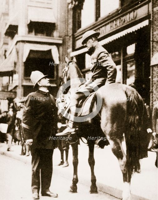 The Boston Police Strike, Massachusetts, USA, September 1919. Creator: Unknown.