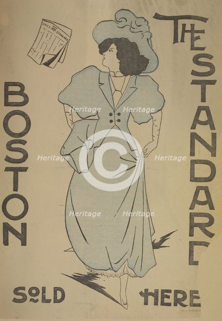 The Boston standard sold here, c1893 - 1897. Creator: Unknown.