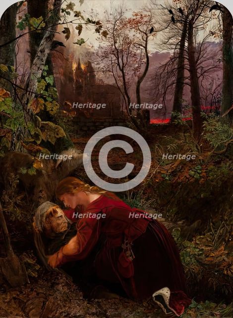 The Border Widow, 1861. Creator: William Bell Scott.