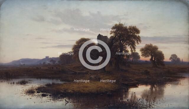 'The border keep', 1848-1895. Artist: Waller Hugh Paton