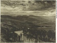 The Borders of the Tagus, c. 1903. Creator: Joseph J Pennell
