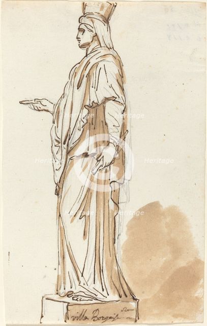 The Borghese Cybele, 1752/1756. Creator: Augustin Pajou.