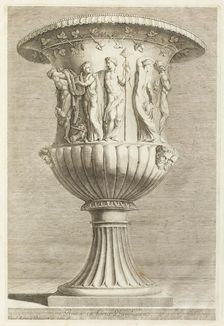 The Borghese vase, (1680?). Creator: Georges Tournier